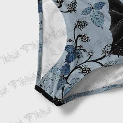 Flying Bats Slim-Strap Swimsuit