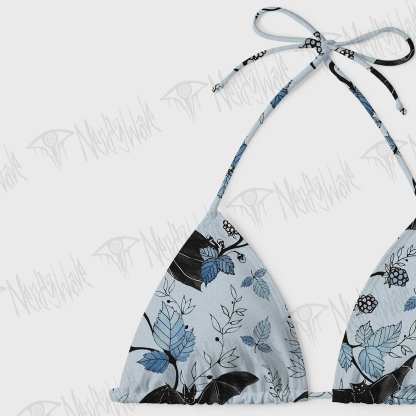 Flying Bats Women's Adjustable Tie-Strap Bikini
