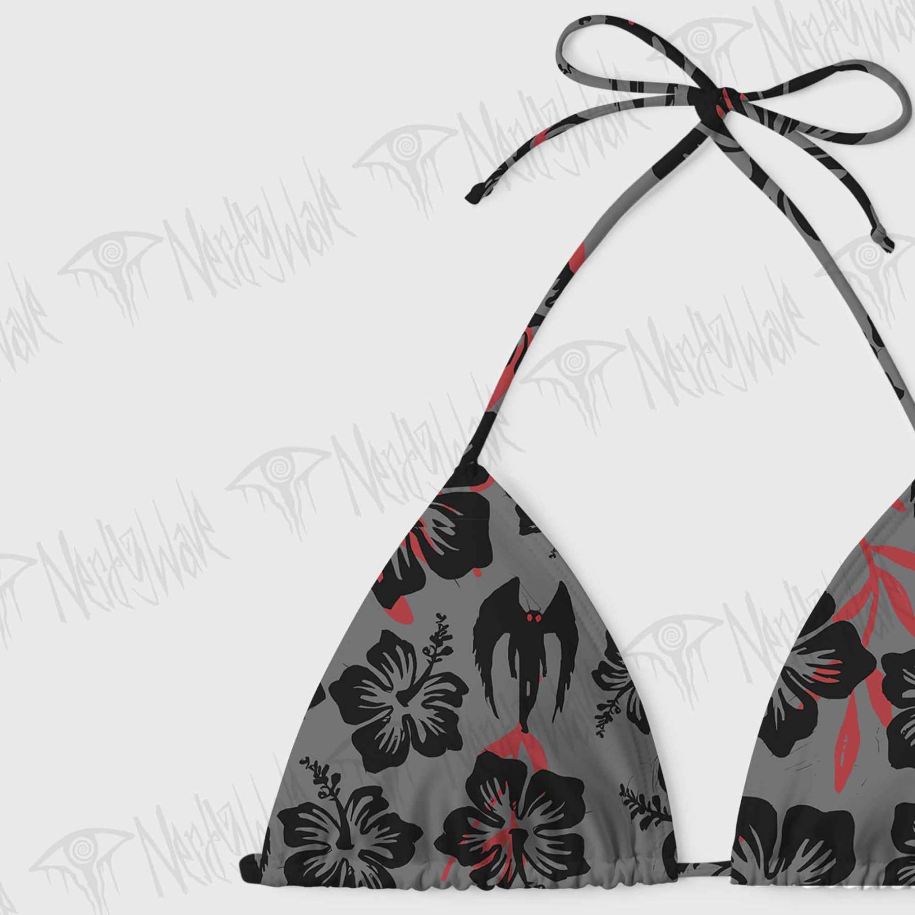 Mothman Women's Adjustable Tie-Strap Bikini