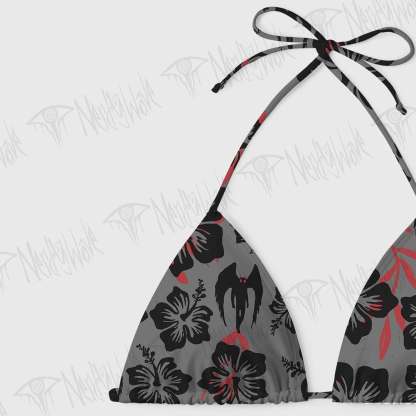 Mothman Women's Adjustable Tie-Strap Bikini