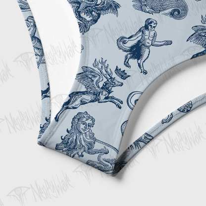 Medieval Monster Women's Adjustable Tie-Strap Bikini