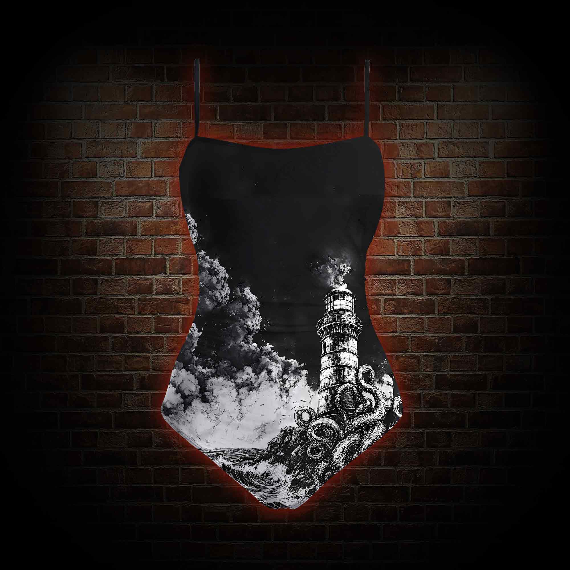 The Lighthouse Slim-Strap Swimsuit