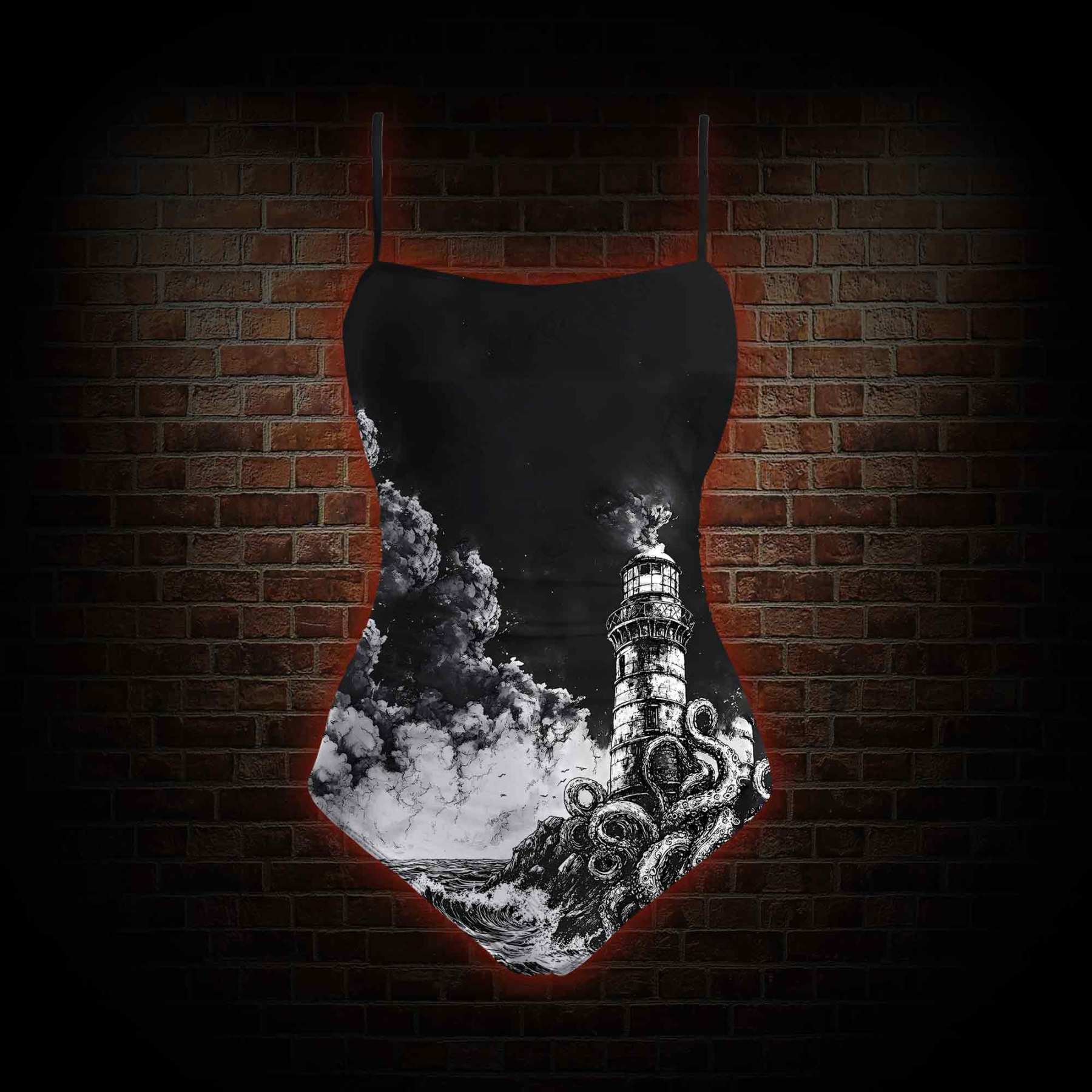 The Lighthouse Slim-Strap Swimsuit