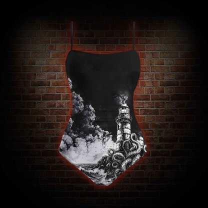 The Lighthouse Slim-Strap Swimsuit