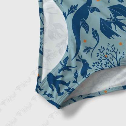 Hide&Seek World Champion Slim-Strap Swimsuit