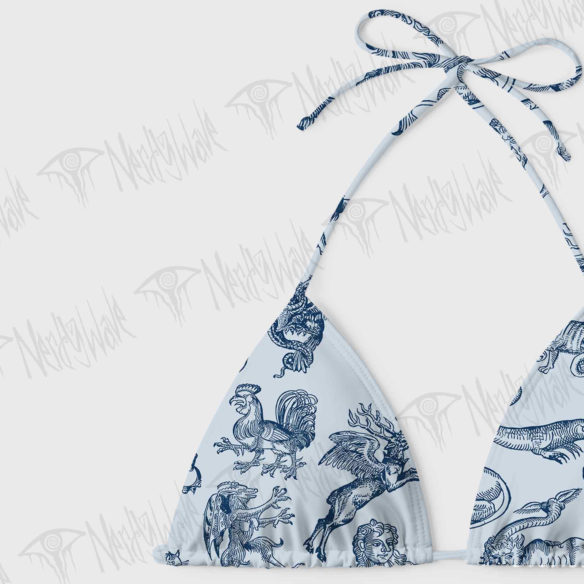 Medieval Monster Women's Adjustable Tie-Strap Bikini