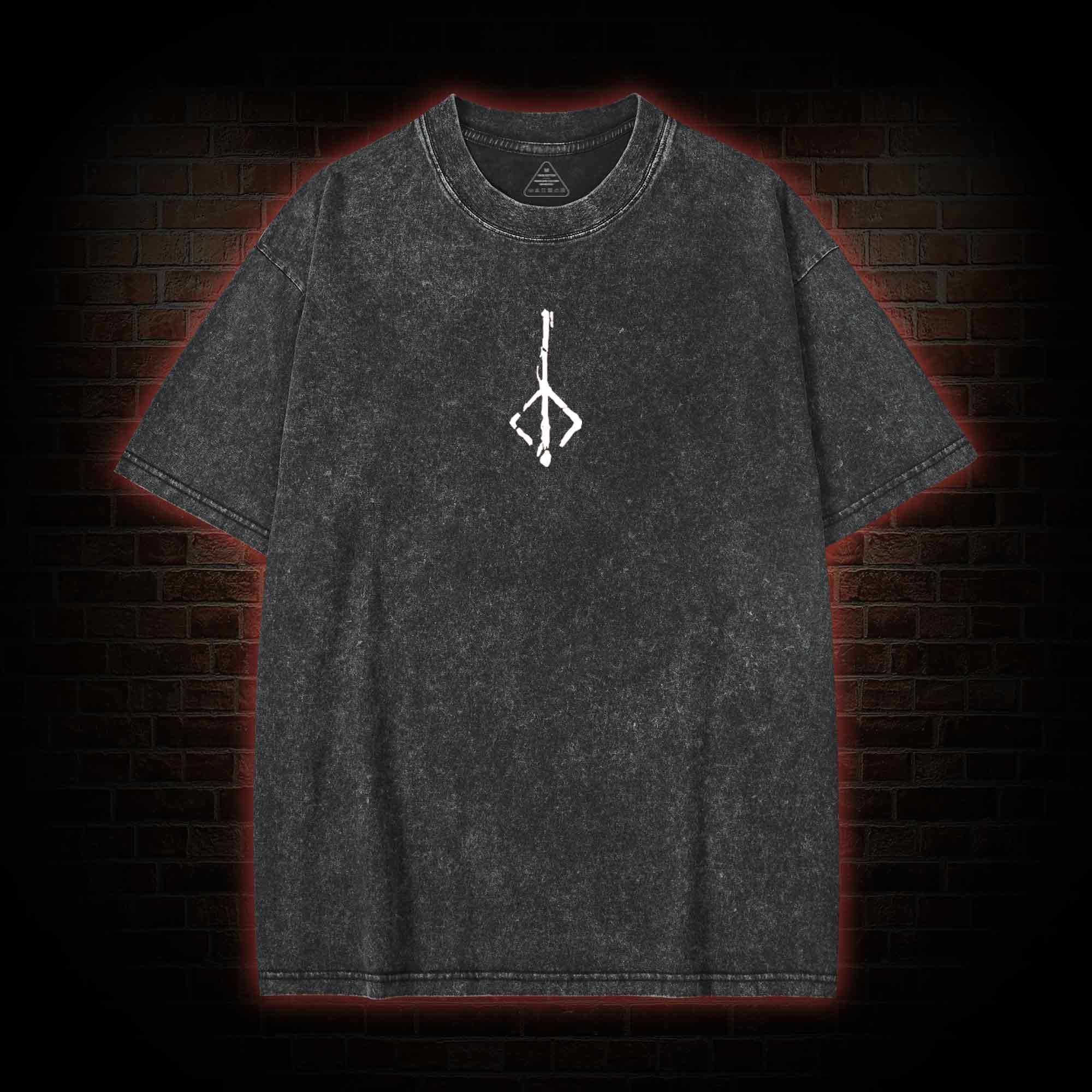 Fear the Old Blood Vintage back print Washed T-shirt