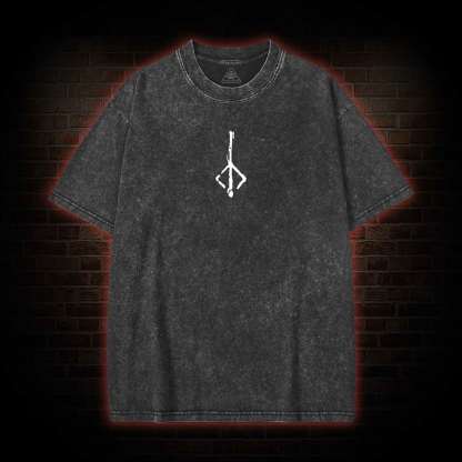 Fear the Old Blood Vintage back print Washed T-shirt