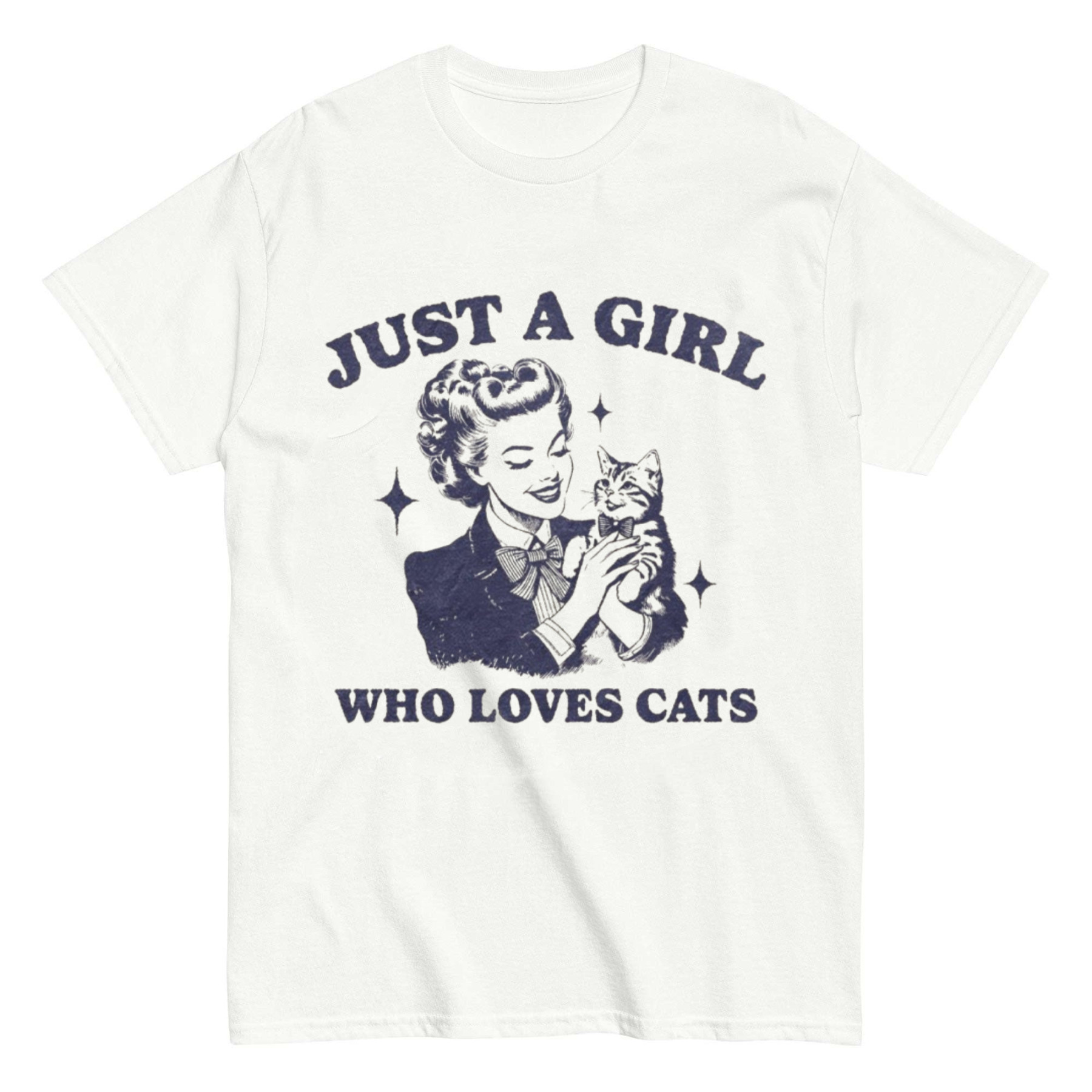 Just a Girl Who Loves Cats T-shirt