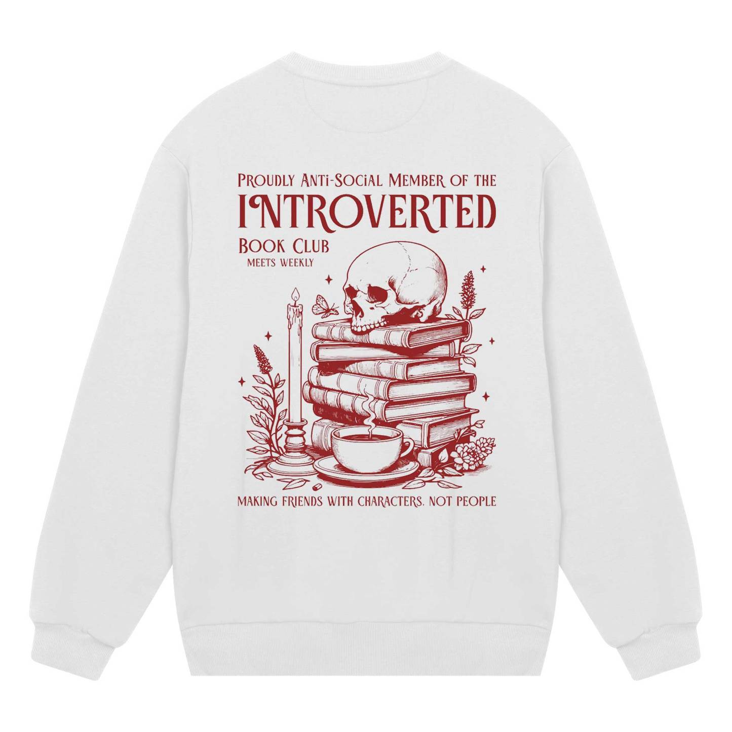 Introverted Book Club Sweatshirt