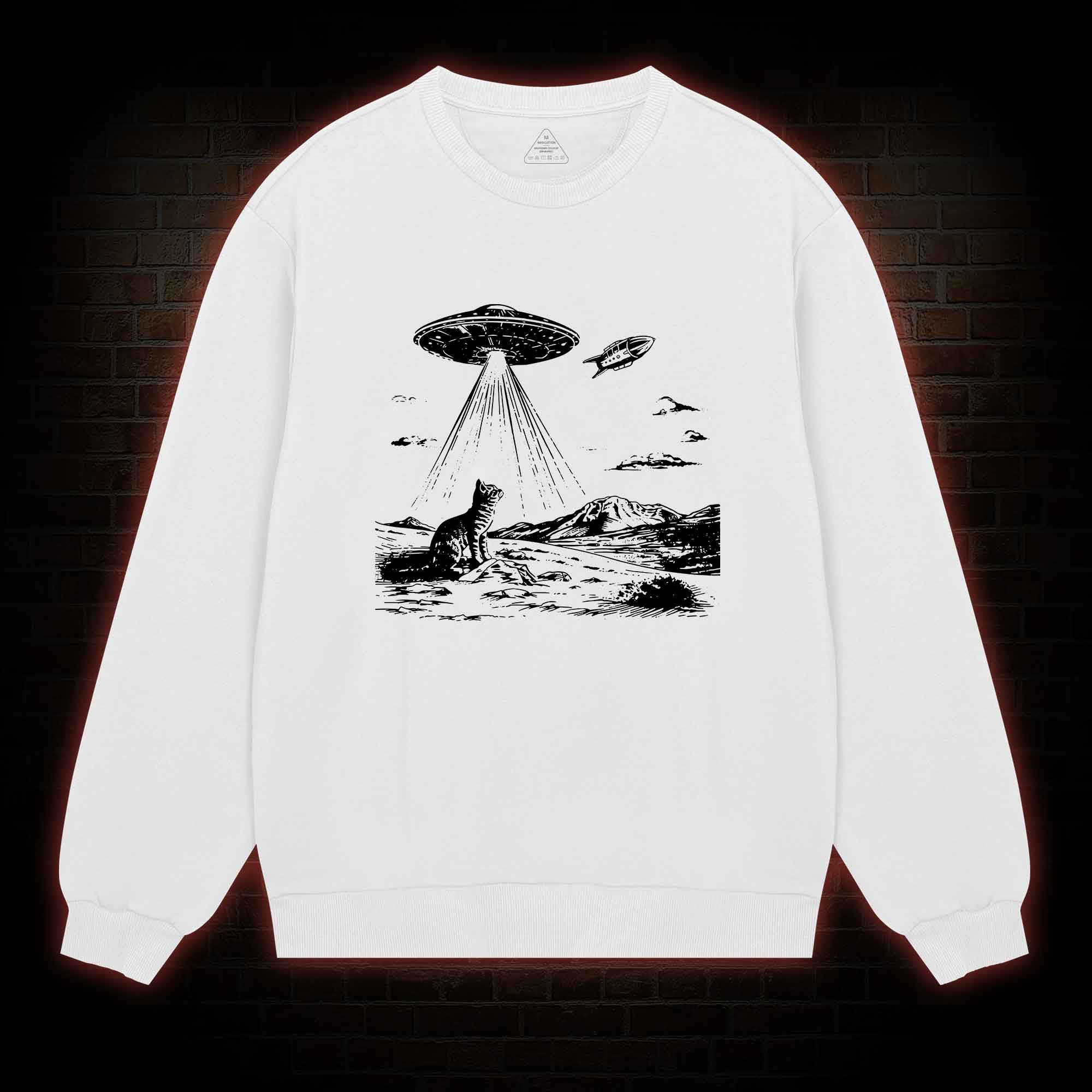Ufo Cat Sweatshirt