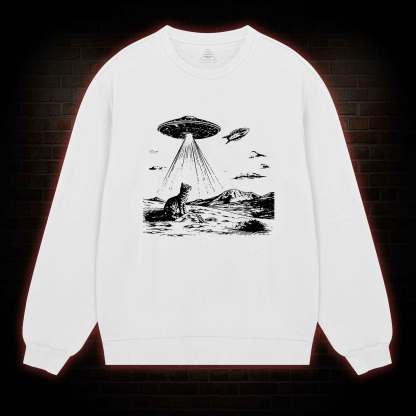 Ufo Cat Sweatshirt