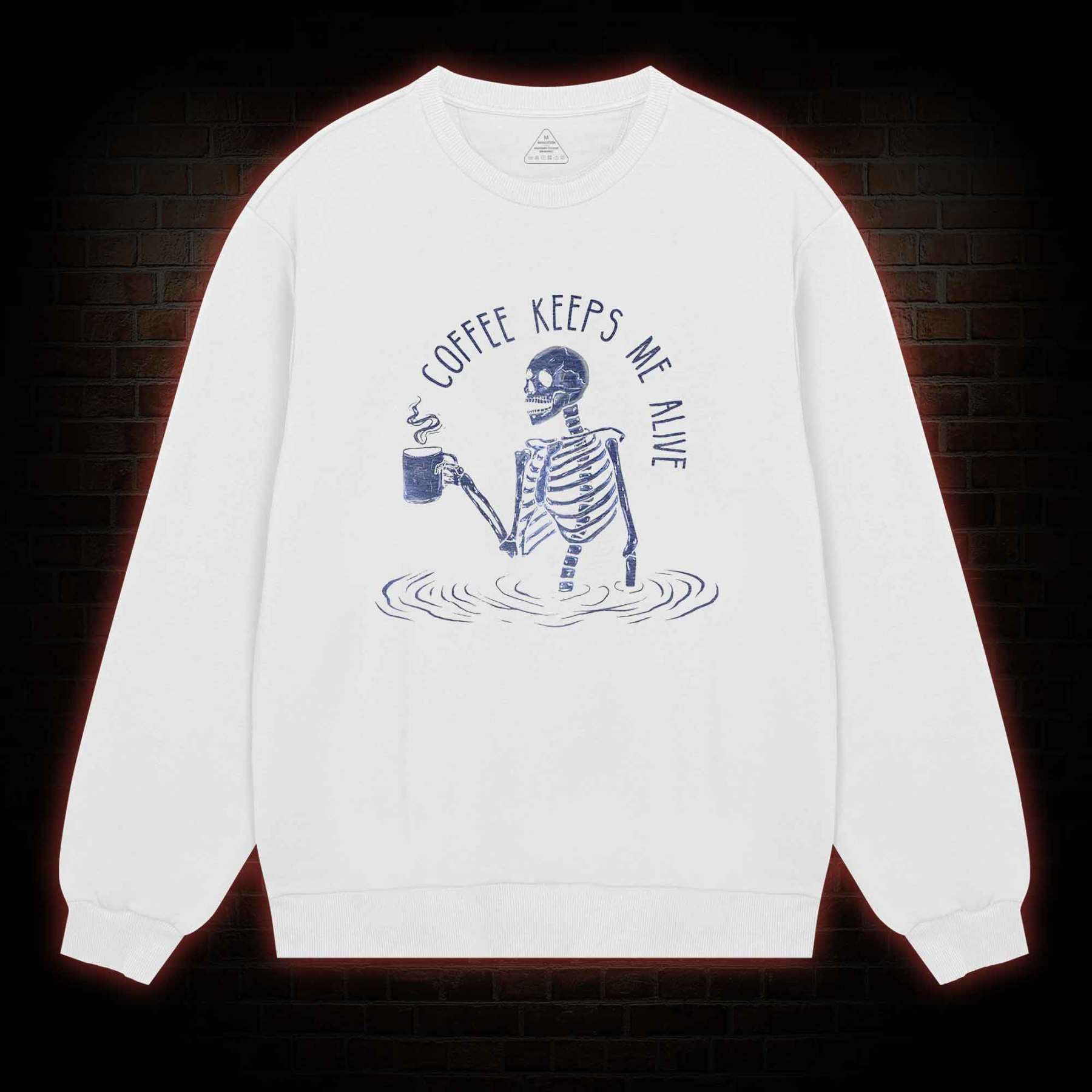 Coffee Keeps Me Alive Sweatshirt