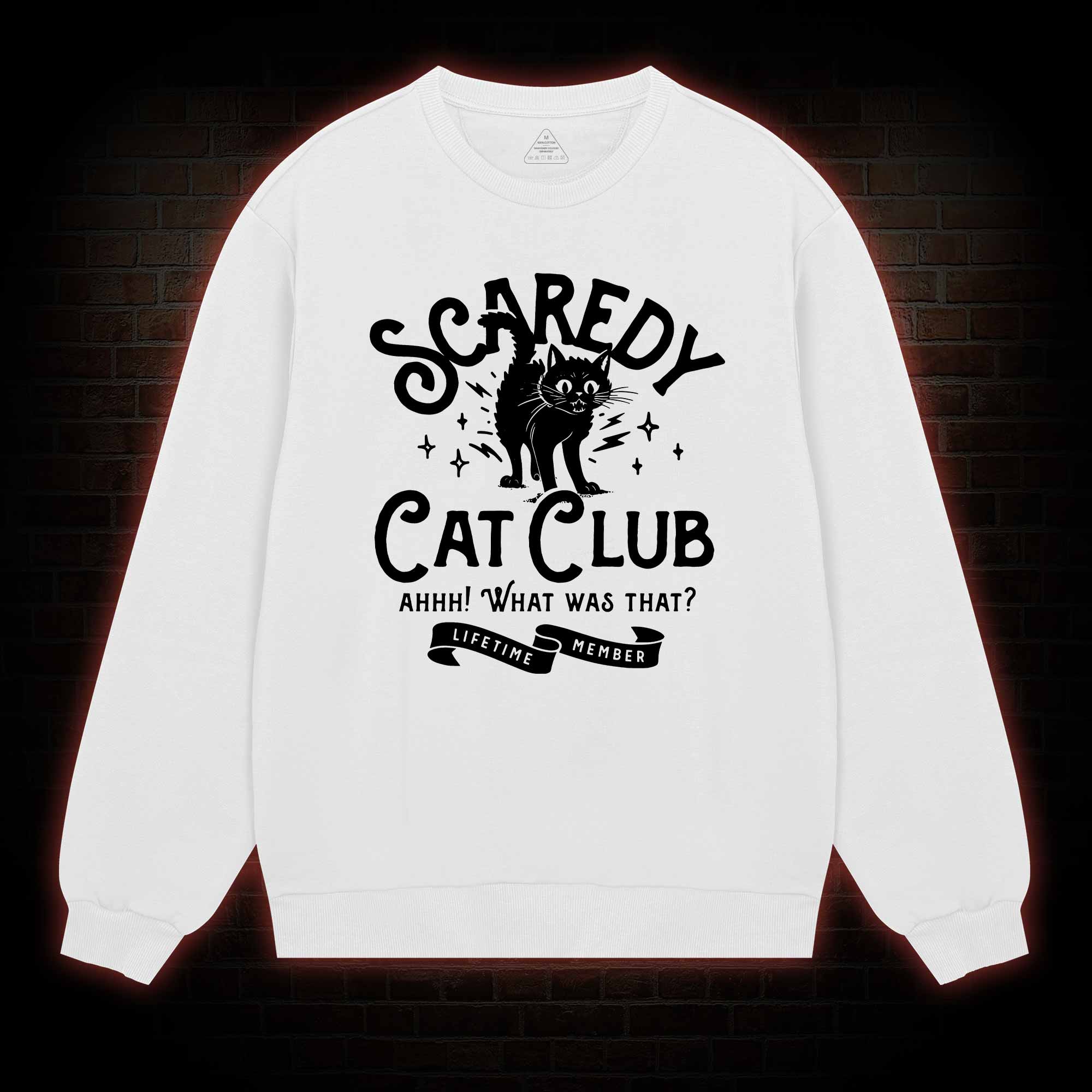 Scaredy Cat Club Sweatshirt