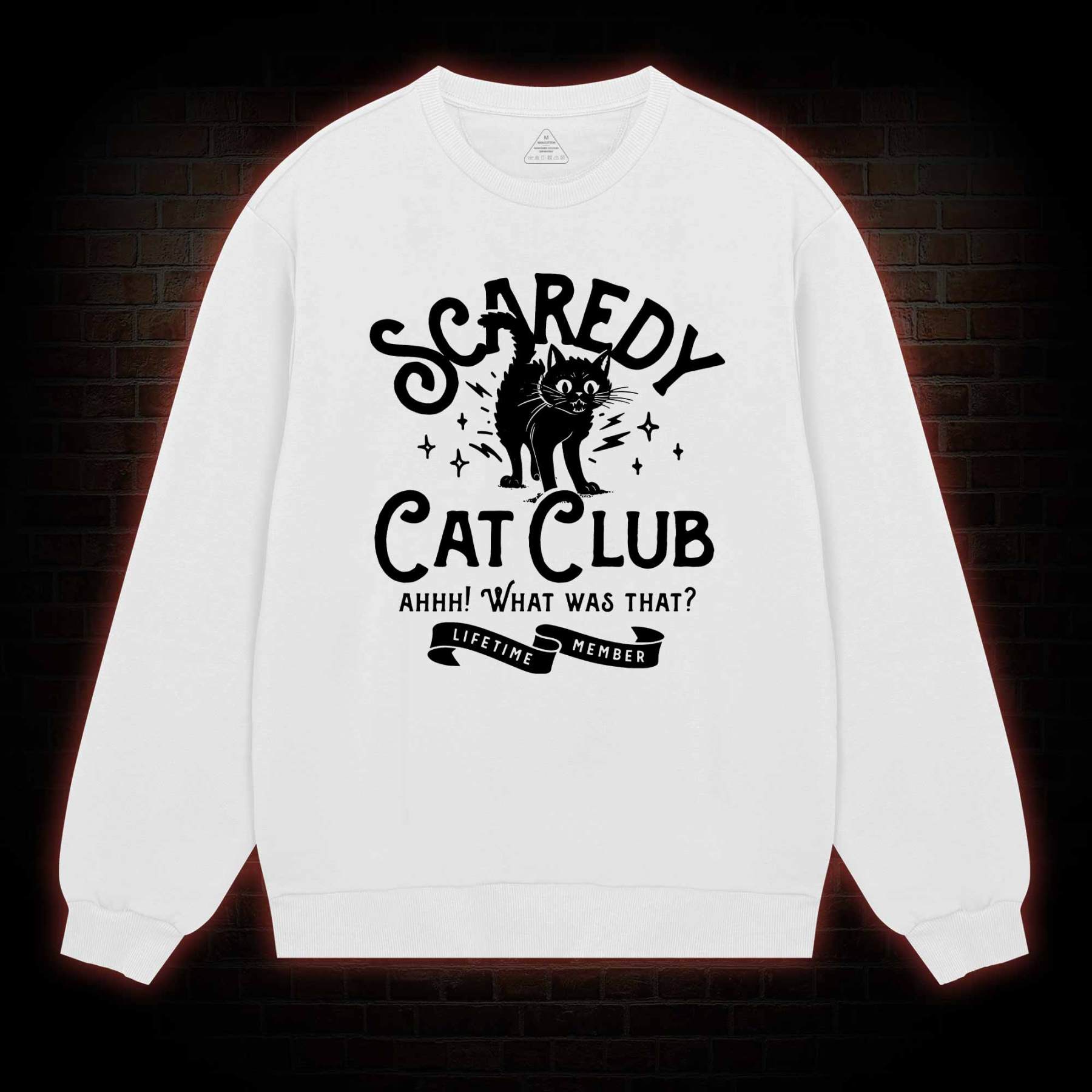 Scaredy Cat Club Sweatshirt