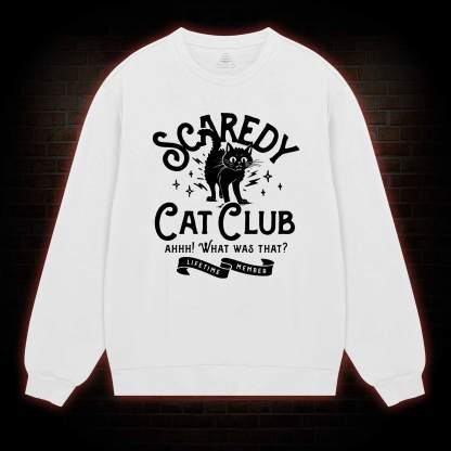 Scaredy Cat Club Sweatshirt
