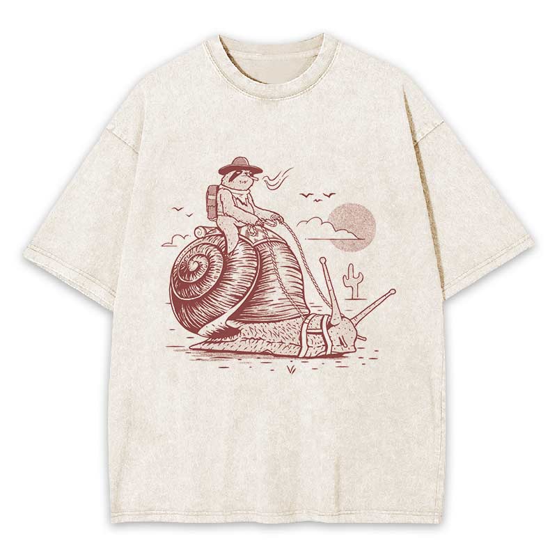 Slow Rider Washed T-shirt