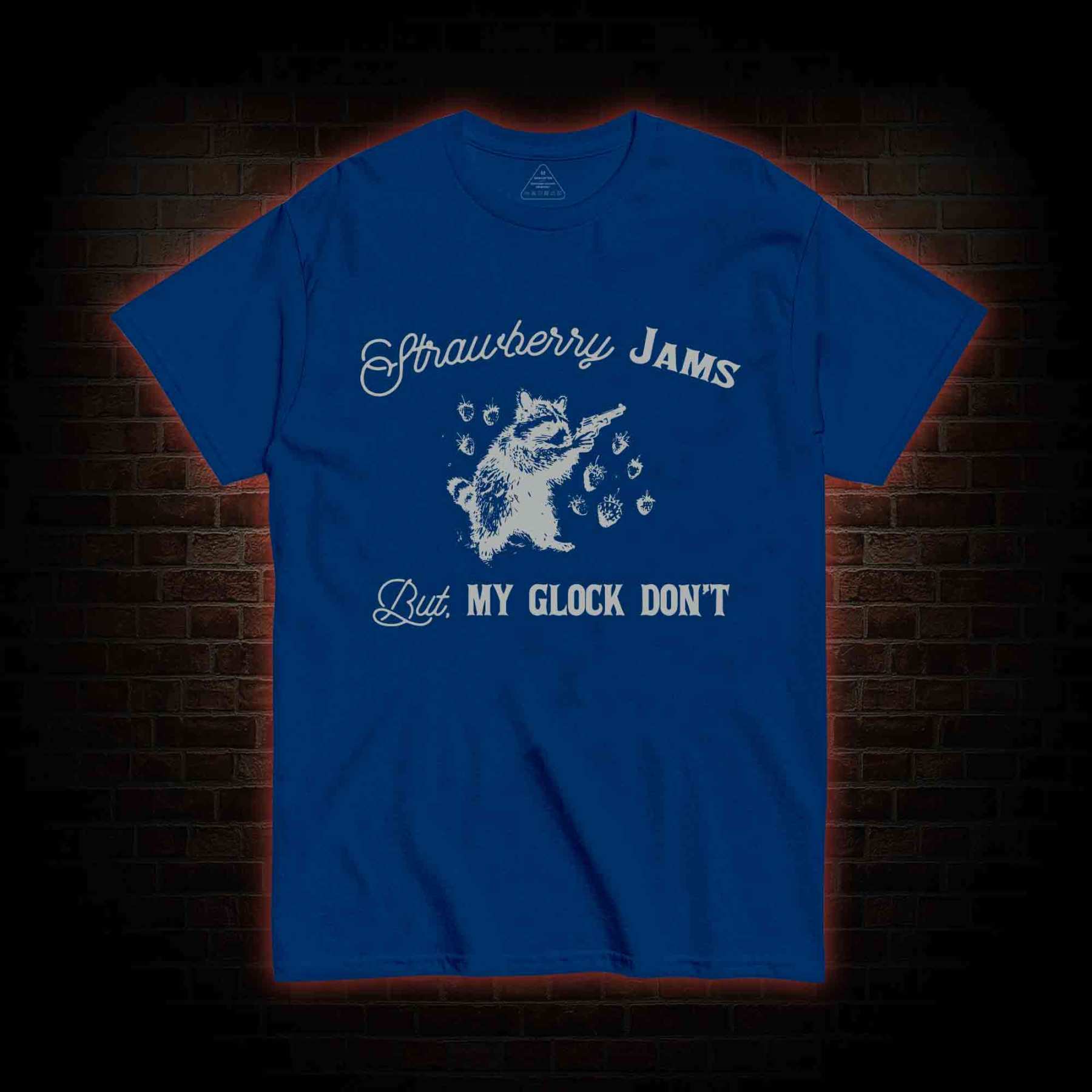 Strawberry Jams But My Glock Don't T-shirt