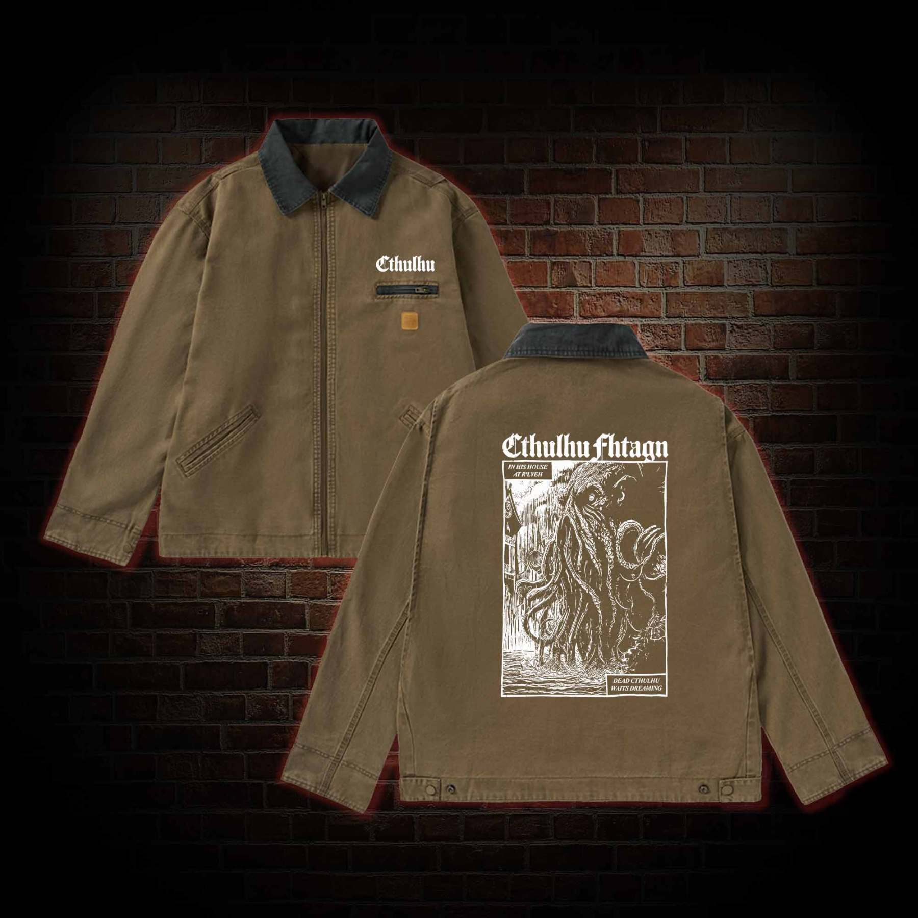 Cthulhu Fhtagn Classic Jacket