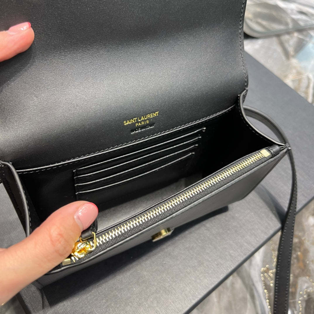 YSSL Kate Belt Bag Black For Women, Women’s Bags 7in/18cm YSL