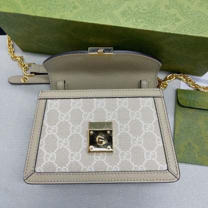 gg Ophidia gg Mini Shoulder Bag Beige For Women, Women&#8217;s Bags 6.9in/18cm gg 696180 UULAG 9682