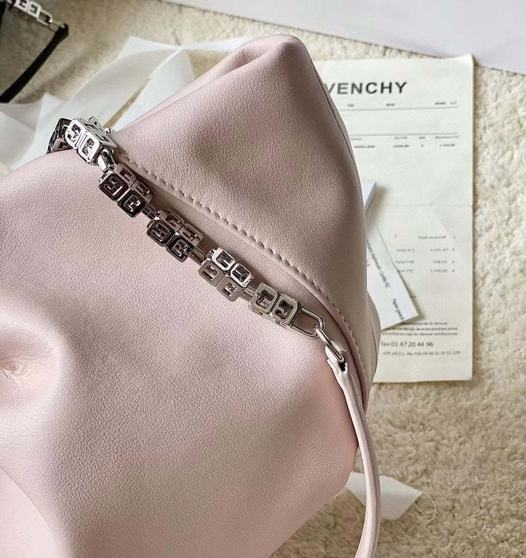 gv Small Kenny Bag Blossom Pink For Women, Handbags, Shoulder Bags 12.6in/32cm GVCBB50MJB1DM-674