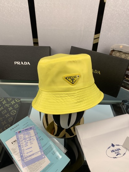 PD RENYLON BUCKET HAT SLIVER YELLOW