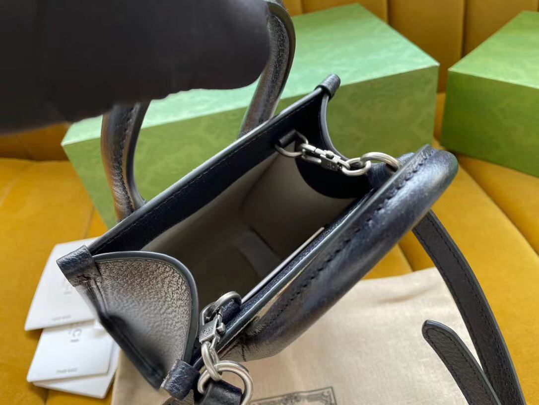 GG Mini tote bag with Interlocking G 671623 K9GSN 4075