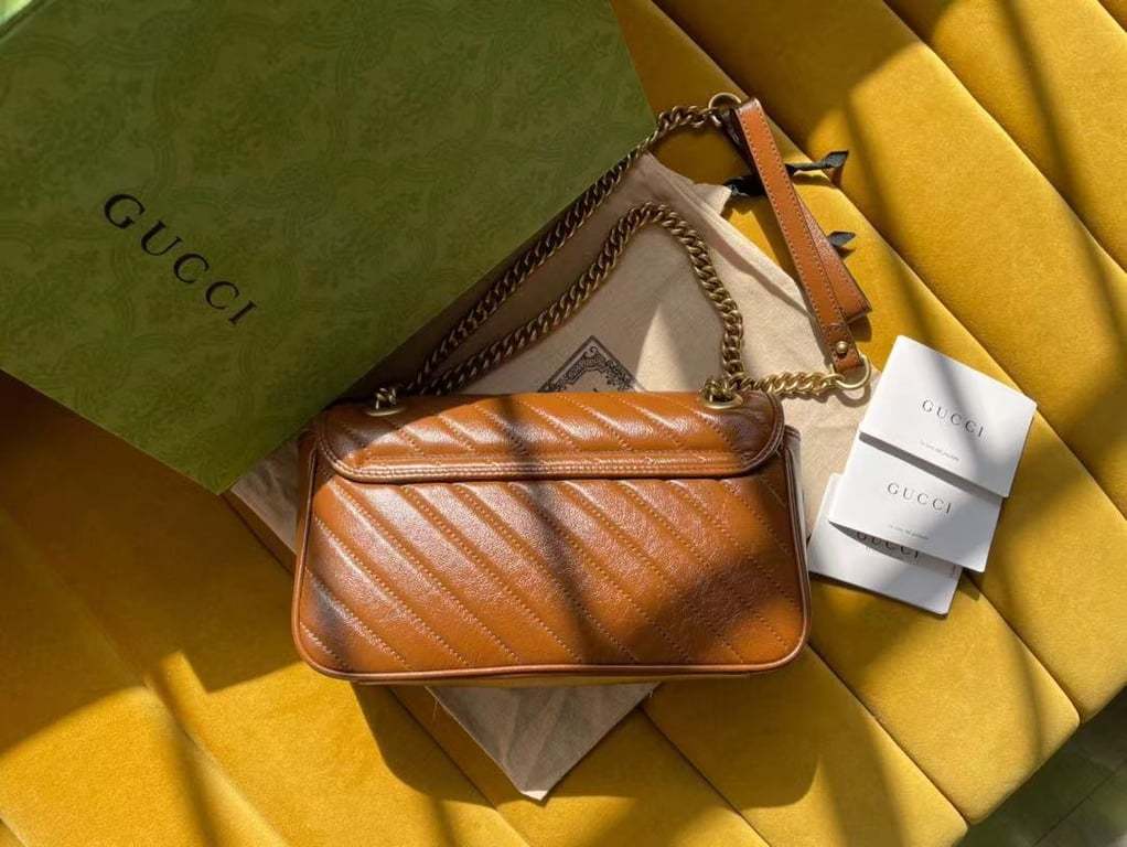 GG MARMONT MINI MATELASSE SHOULDER BAG