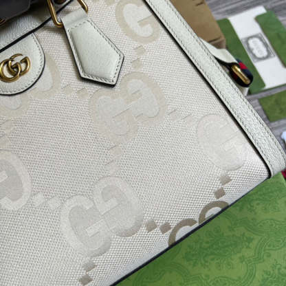gg Diana Small gg Tote Bag White For Women, Women&#8217;s Bags 11in/27cm gg