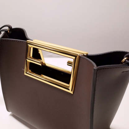 FI Way Small Dark Grey Bag For Woman 17.5cm/7in