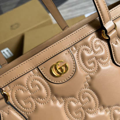 gg Medium Tote Beige For Women, Women&#8217;s Bags 15in/38cm gg ‎631685 UM8IG 9500