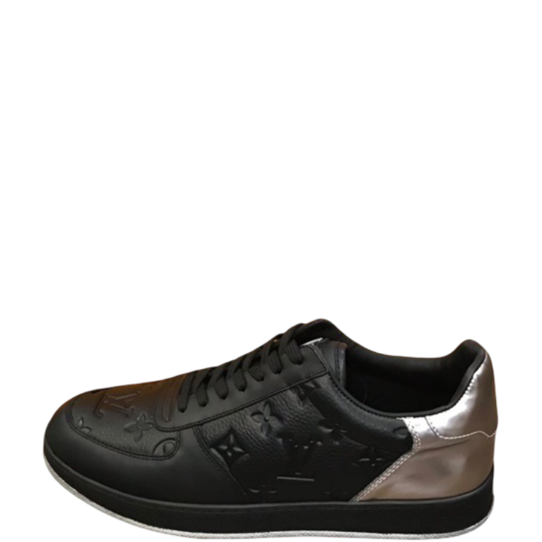 LUV RIVOLI SNEAKER MONOGRAM AND MONOGRAM REVERSE CANVAS BLACK