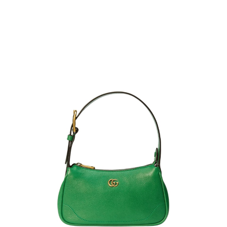 GG APHRODITE MINI SHOULDER BAG 21CM GREEN