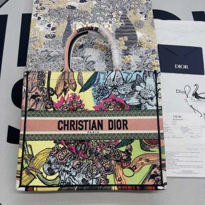 DI Large Book Tote Multicolor, For Women, Women’s Handbags 16.5in/42cm CD