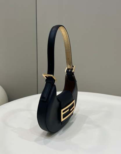 FI Cookie Black For Women, Women&#8217;s Handbags, Shoulder Bags 7.4in/19cm FF 8BS065AAIWF0KUR