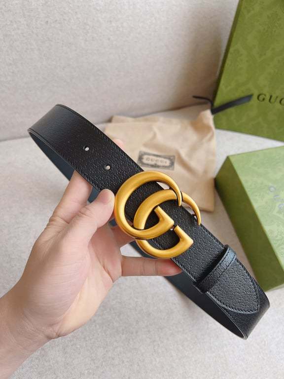 GG MARMONT GG GOLD LOGO BELT 4CM