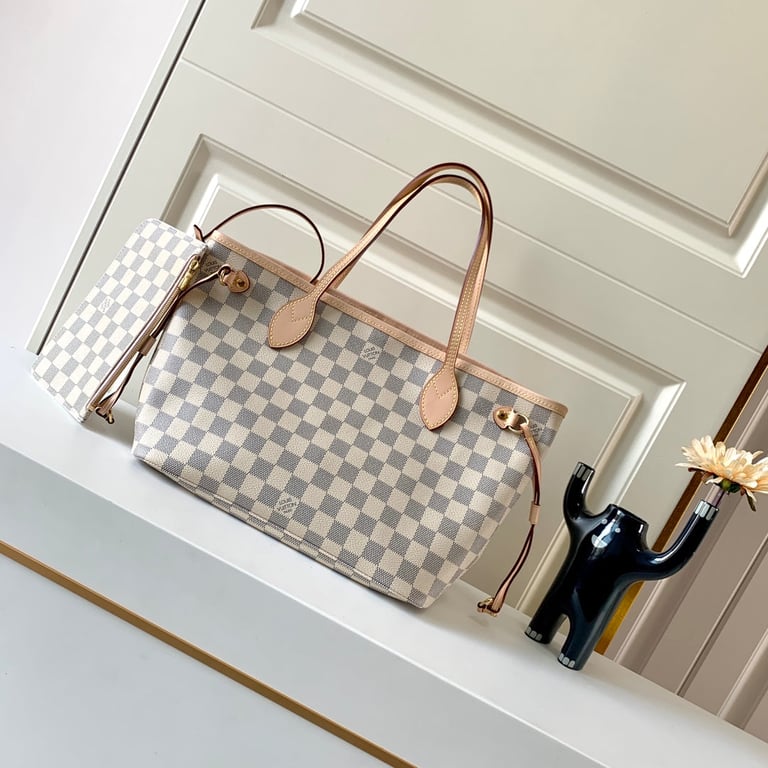 LUV 29M PM NEVERFULL DAMIER AZUR