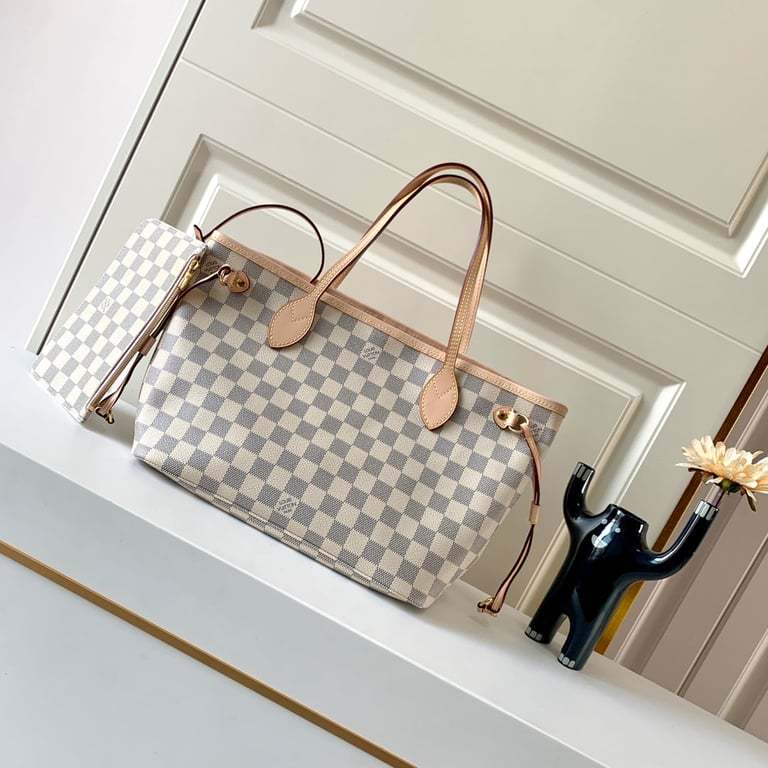 LUV 29M PM NEVERFULL DAMIER AZUR