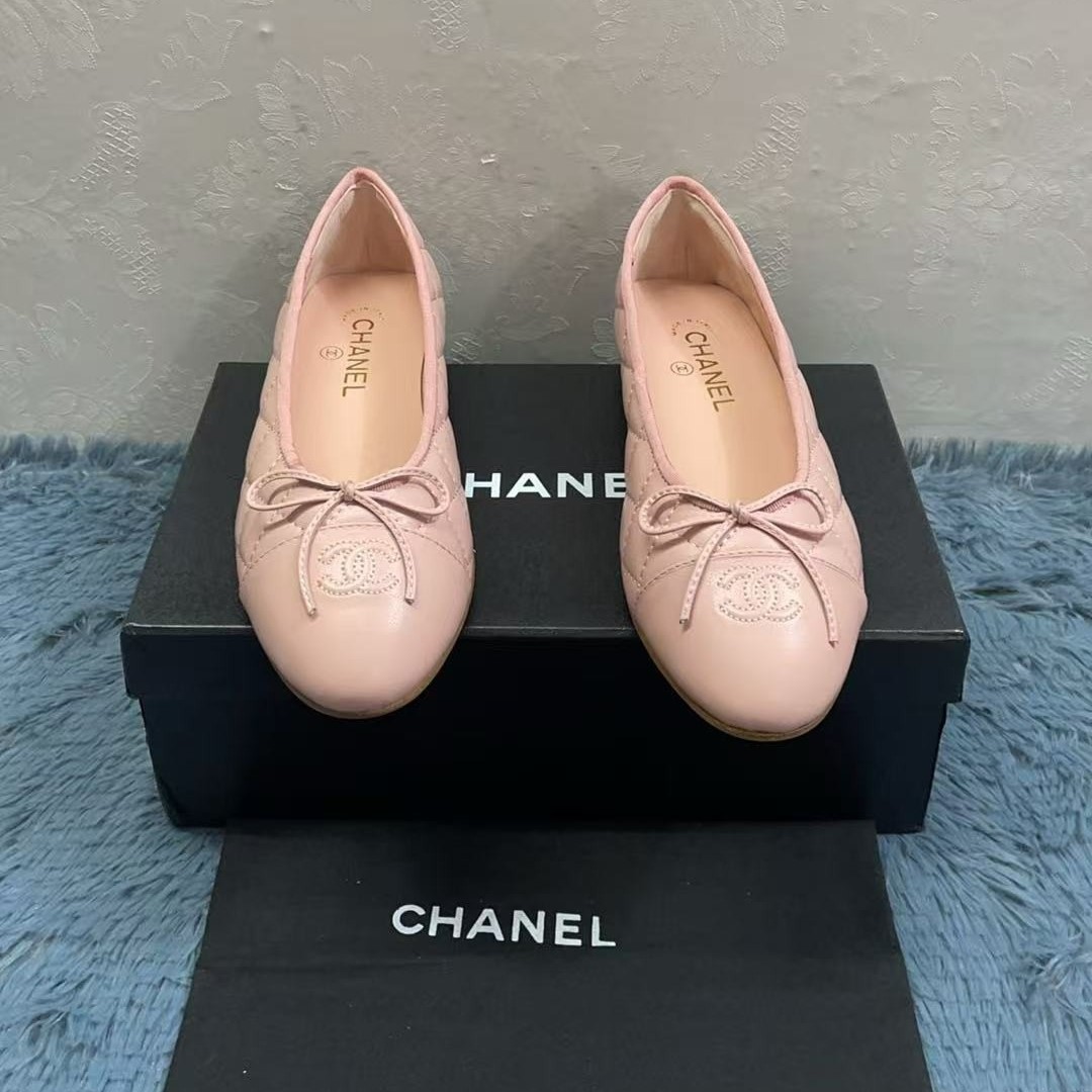 CHL LIGHT PINK BALLET FLATS
