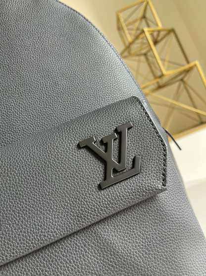 LV LV Aerogram Backpack Black For Men, Bags 43cm LV M57079