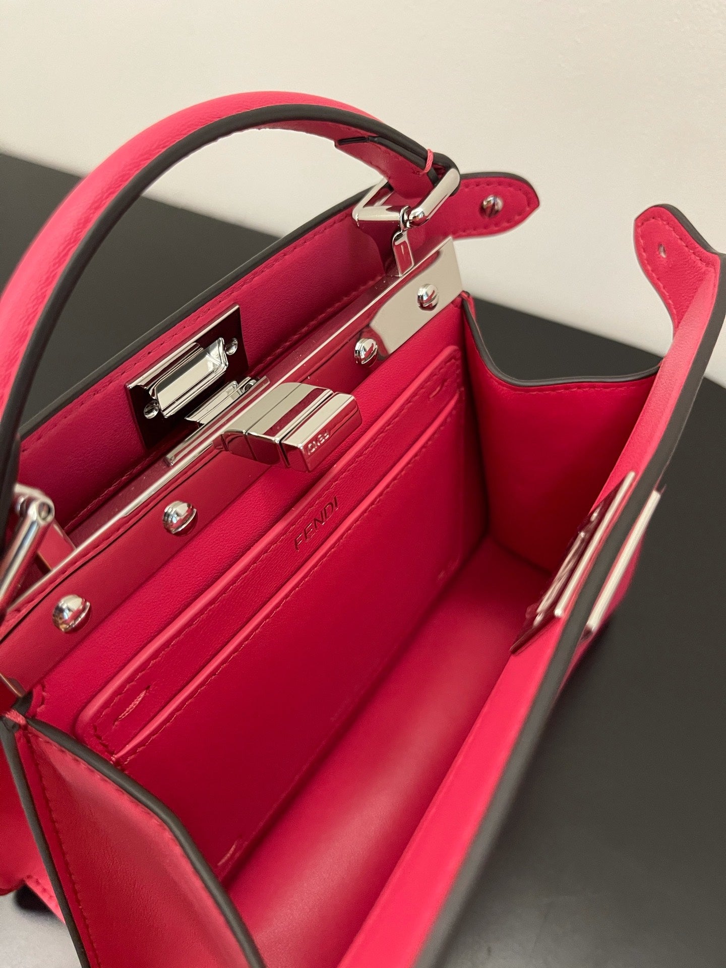 FI Peekaboo ISeeU Petite Pink Bag Small For Woman 20cm/8in