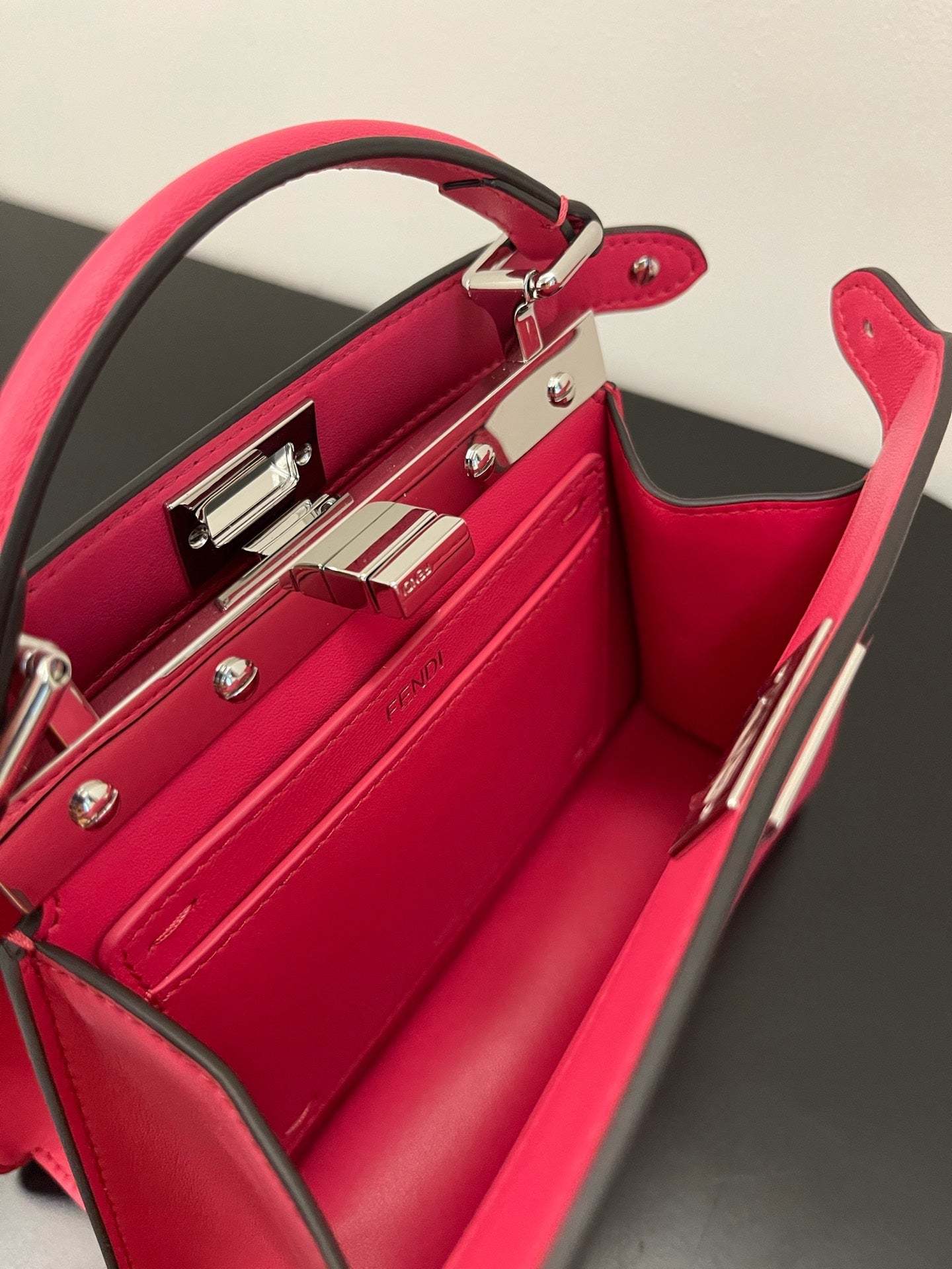 FI Peekaboo ISeeU Petite Pink Bag Small For Woman 20cm/8in