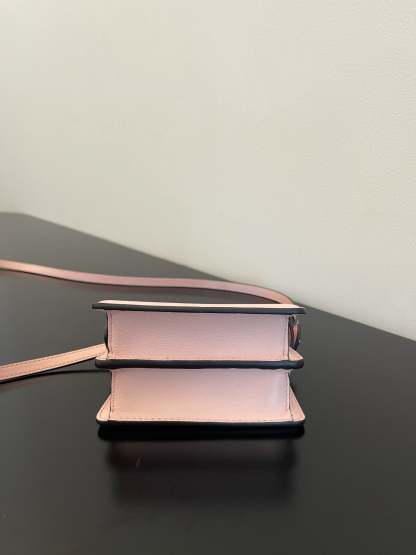 FI Peekaboo ISeeU Petite Light Pink Micro Bag For Woman 11cm/4.5in