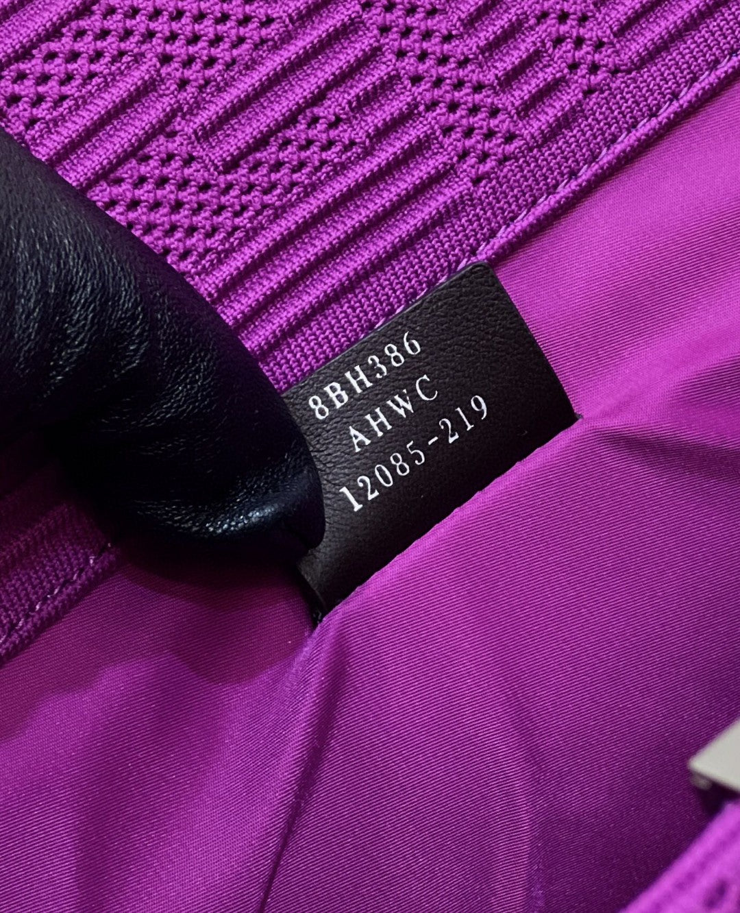 FI Sunshine Medium Purple FF fabric shopper Bag For Woman 31cm/12in 8BH386AHWCF037T