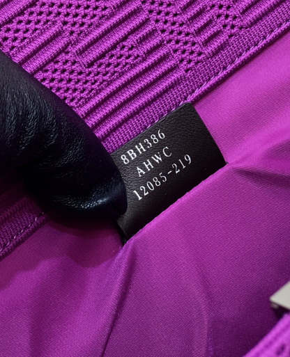 FI Sunshine Medium Purple FF fabric shopper Bag For Woman 31cm/12in 8BH386AHWCF037T