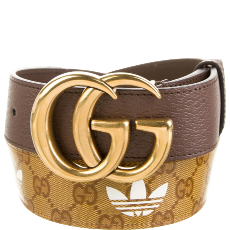 GG X ADIDAS LEATHER BELT