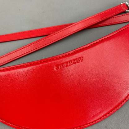 gv Small Cut Out Bag Red For Women, Handbags, Shoulder Bags 10.6in/27cm GVC 