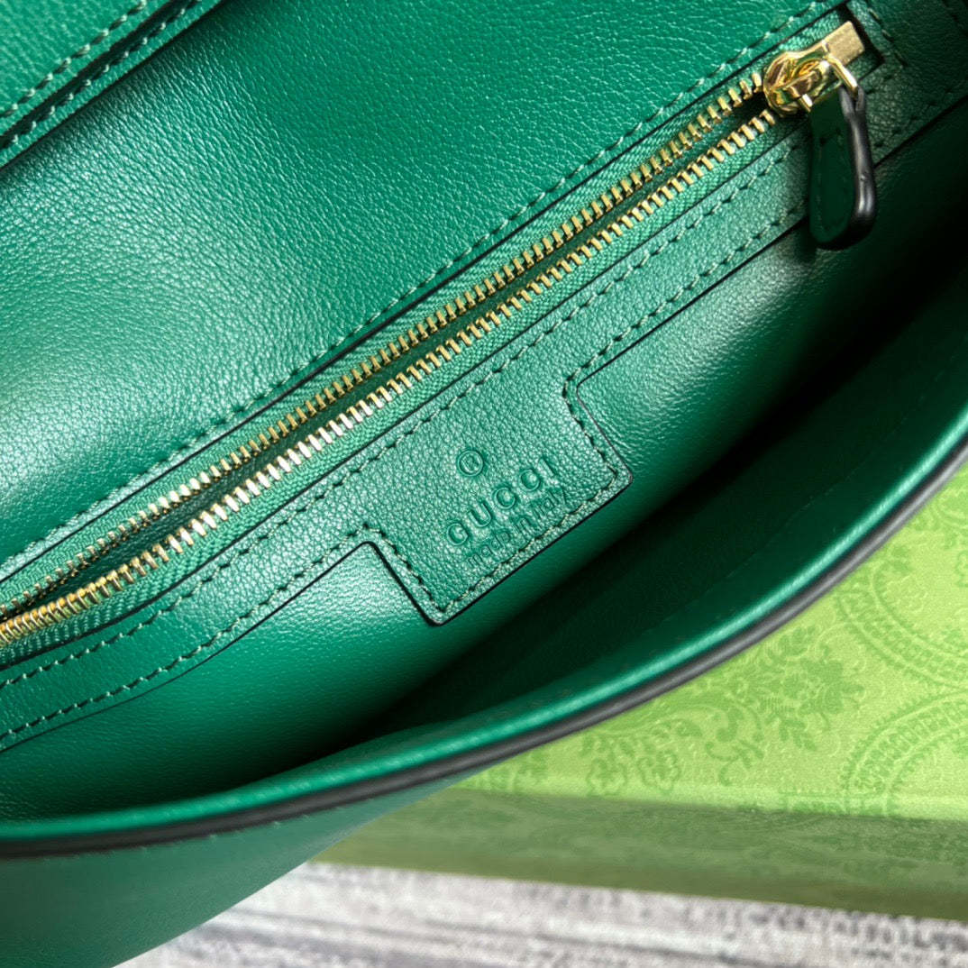 gg Blondie Shoulder Bag Green For Women, Women’s Bags 11in/28cm gg‎