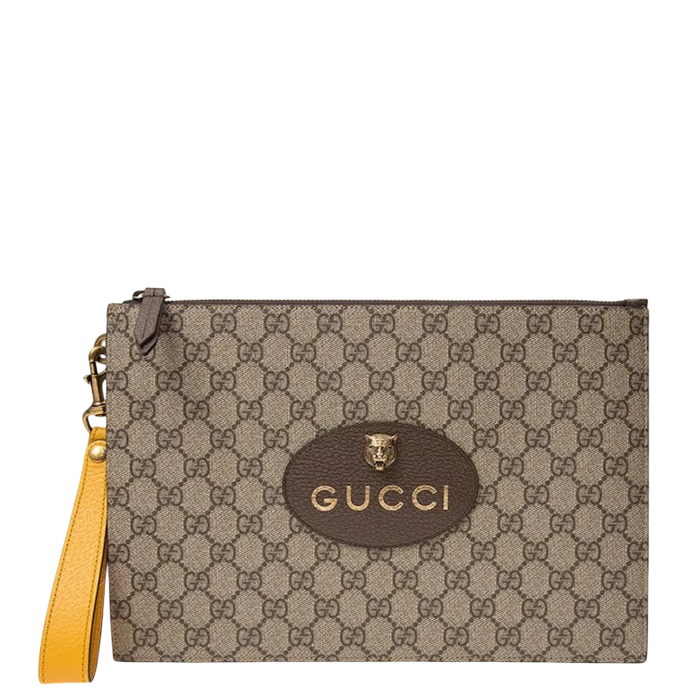 GG NEO VINTAGE SUPREME POUCH Neo 30.5CM BEGIE 473956 K9GOT 8861